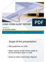 Long Form Audit Report: CA. Hasmukh B Dedhia