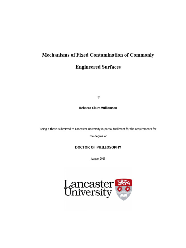 Mechanisms of Fixed Contaminat | PDF | Corrosion | Stainless Steel