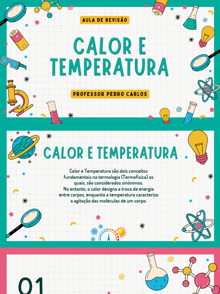 Calor e Temperatura | PDF | Calor | Temperatura
