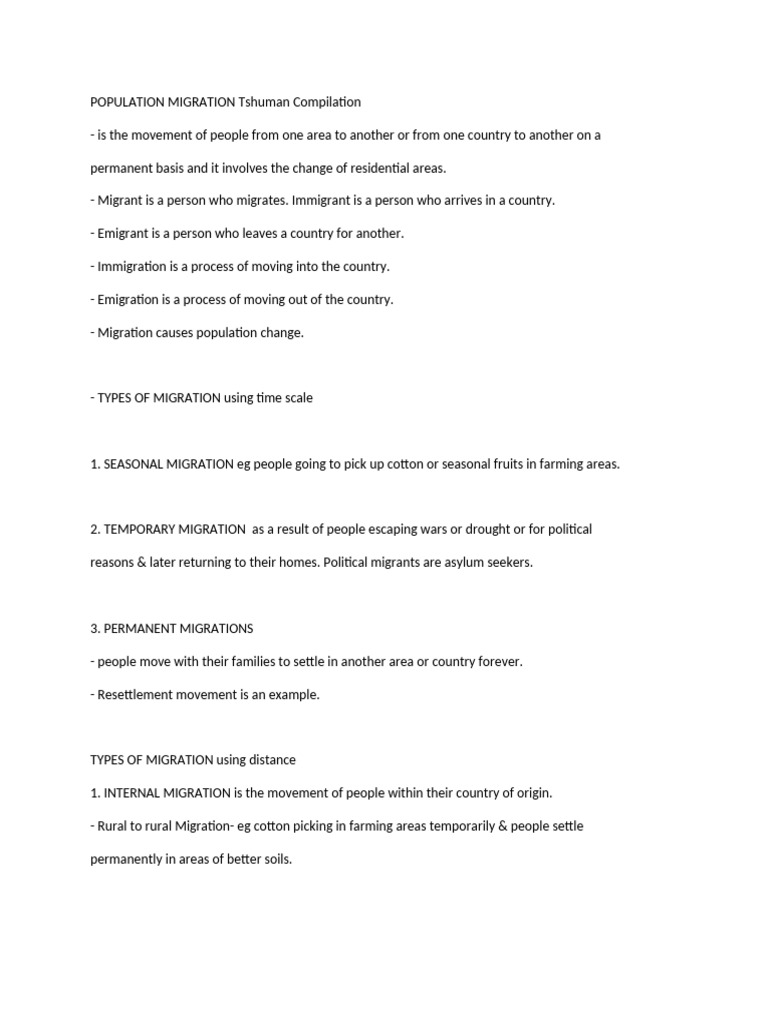 POP Migration& Settlement - OLWPS Office | PDF | Human Migration | Hiv/Aids
