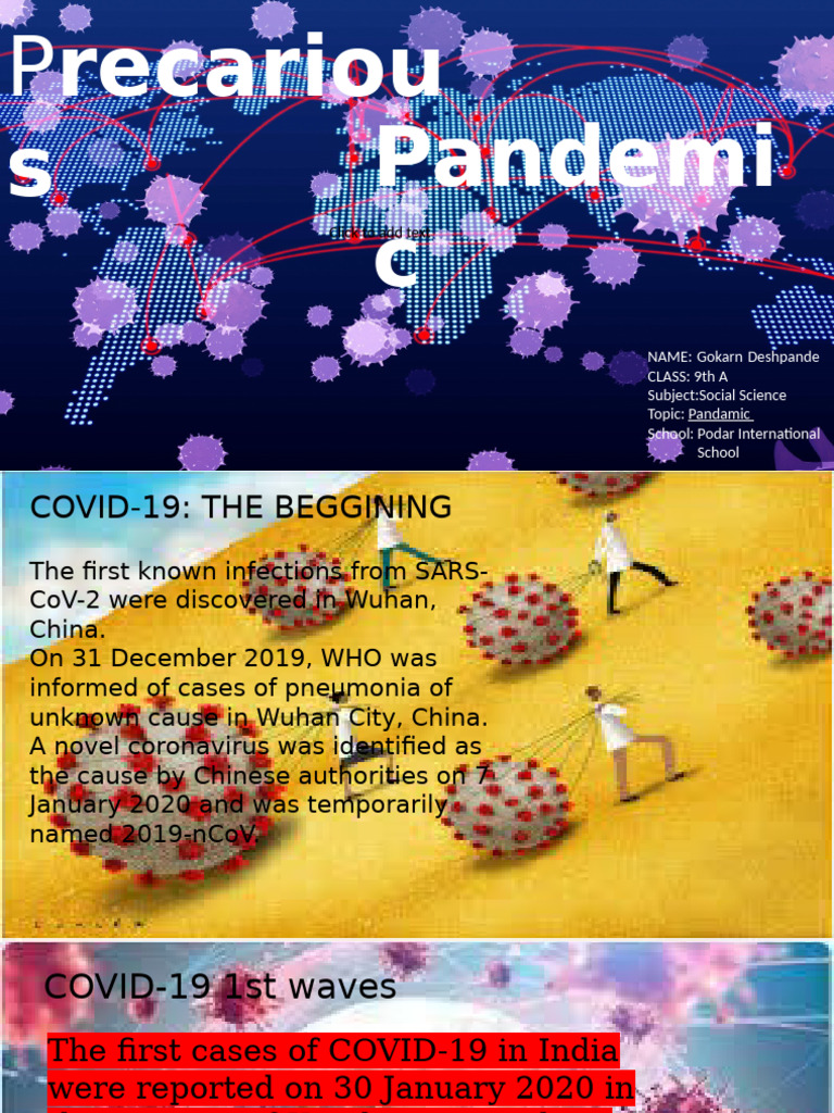 COVID-19 Pandemic Overview in India | PDF