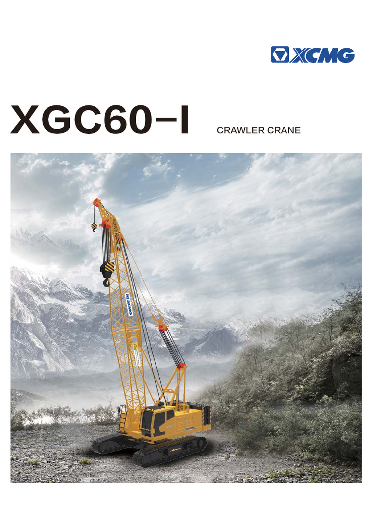 XGC60 I英文潍柴WP7 | PDF | Crane (Machine) | Vehicles