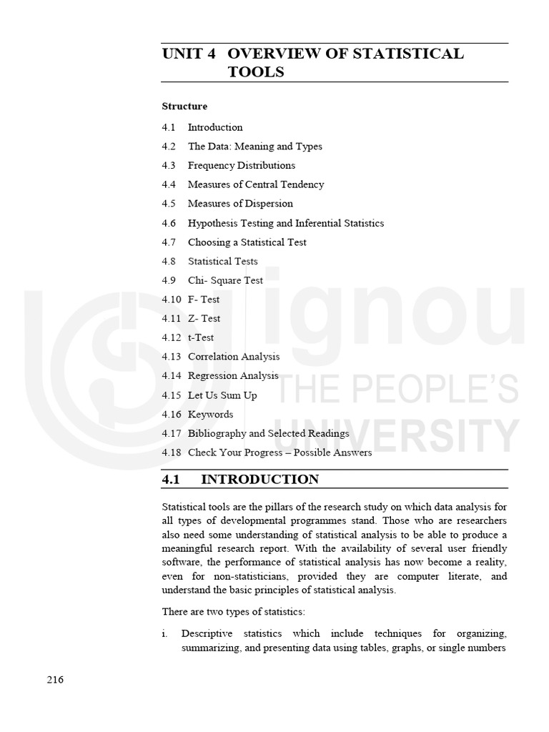 Statistical Treatment of Data | PDF | Statistics | Type I And Type Ii ...