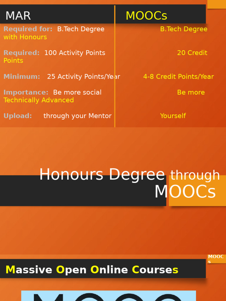 MOOCs&MAR 1st Year 2023 Induction Program | PDF | Massive Open Online ...