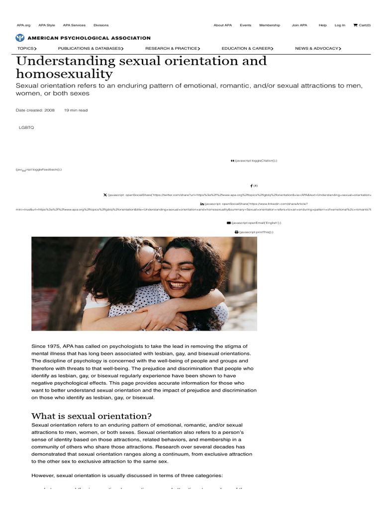 UNDERSTANDING SEXUAL ORIENTATION AND HOMOSEXUALITY visual data 5