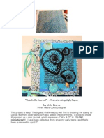 RRA 2012 Spring Fling Edition-Transforming Ugly Paper-Seashells Jounal by Nicie Ibarra
