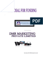 Project Report of DMR Marketing Limited