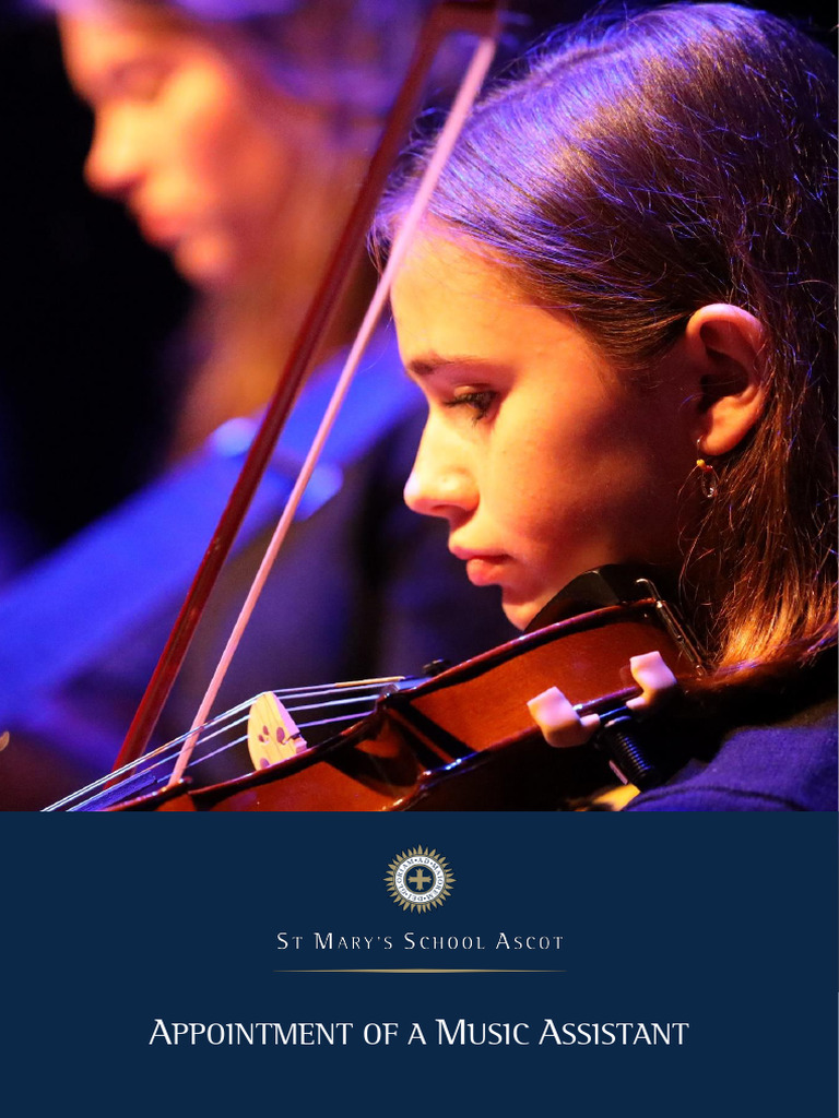 Music Assistant Position at St Mary's | PDF | Concert