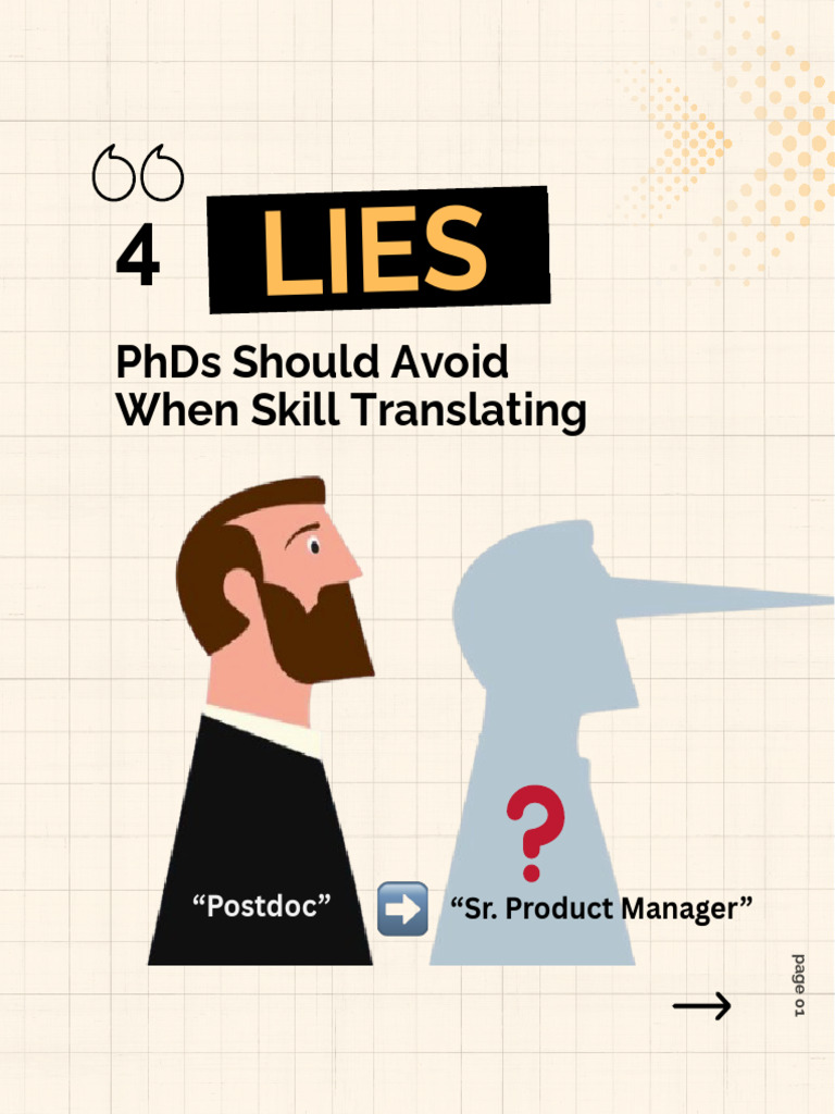 4 Lies To Avoid When Skill Translating | PDF