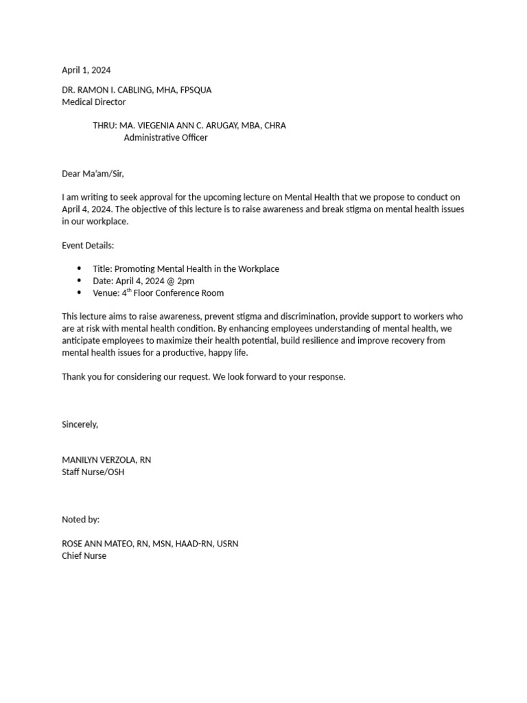 Reuqest Letter | PDF