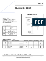 Silicon Pin Diode: Package Style 01