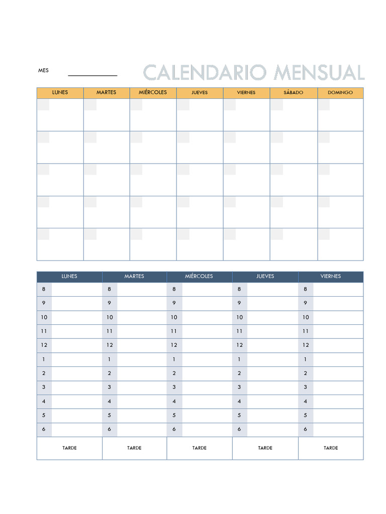 Monthly Schedule File PDF | PDF