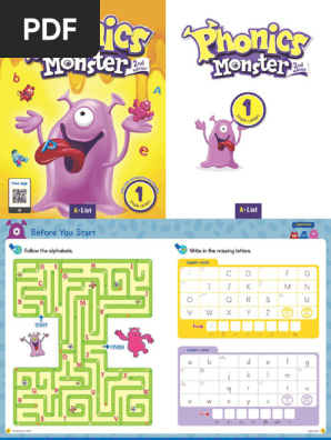 Phonics Monster 1 | PDF