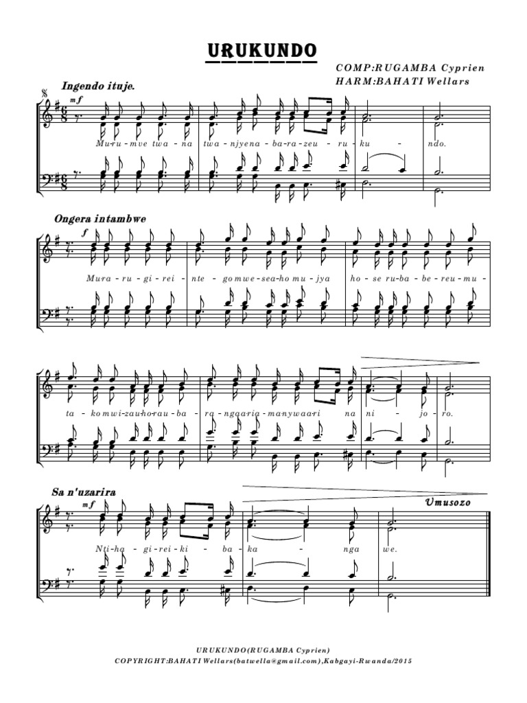 Urukundo 1 1 1 | PDF