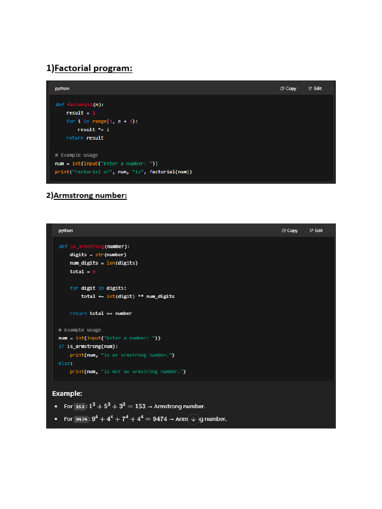 Ai Basic Programs | PDF