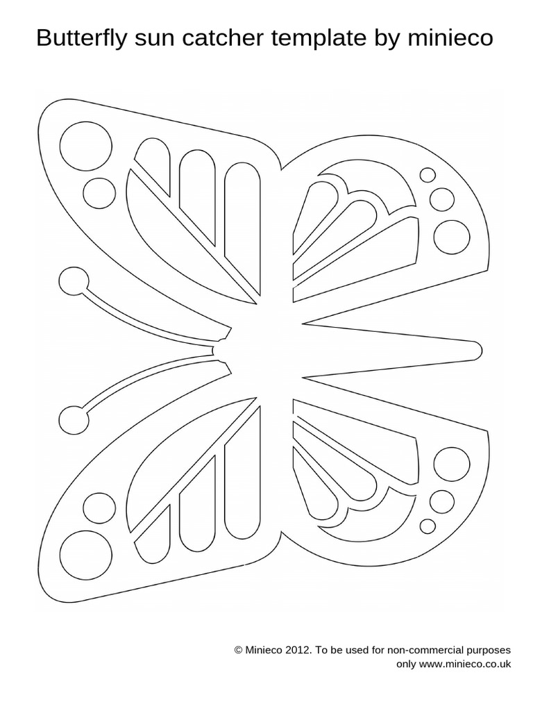 Butterfly Template 05 | PDF