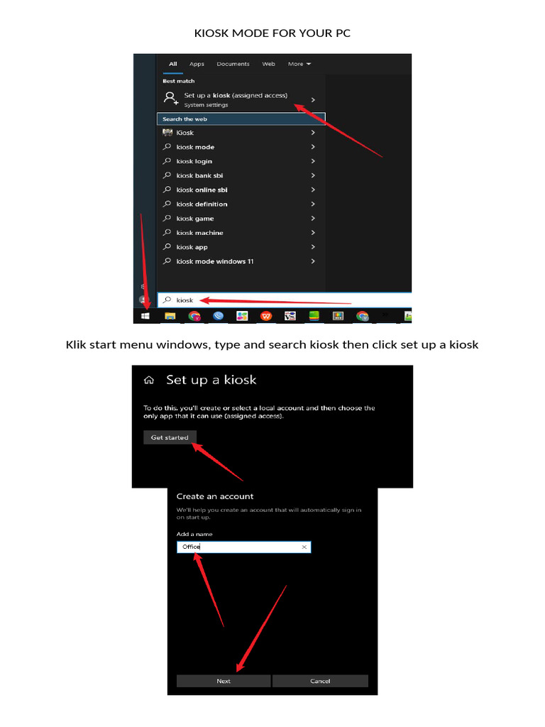 Kiosk Mode Browser | PDF