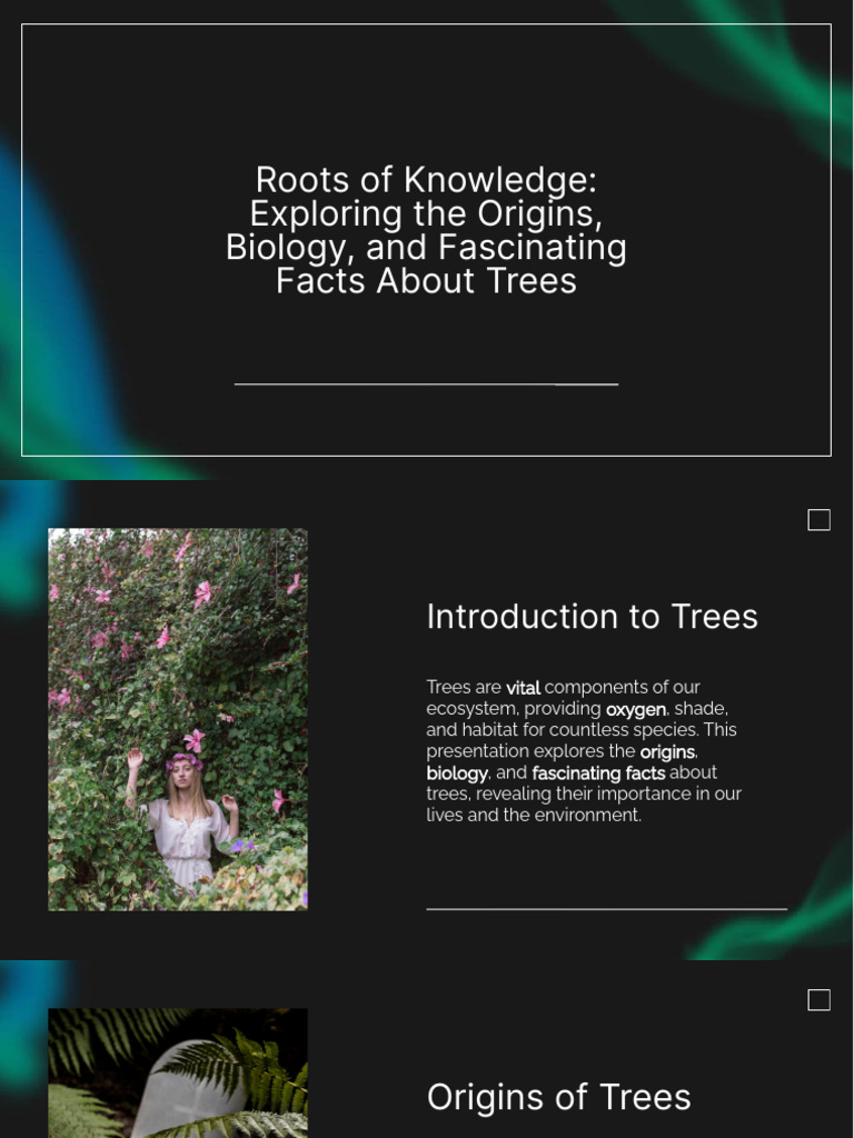 Slidesgo Roots of Knowledge Exploring The Origins Biology and ...