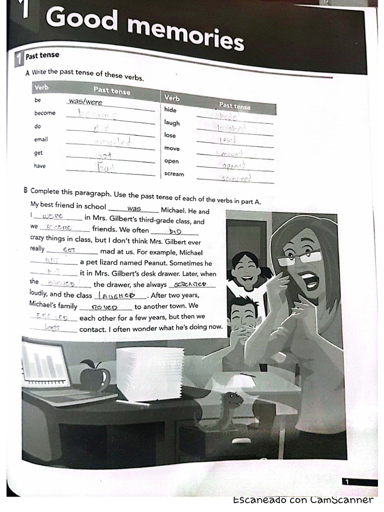 Homework Worbook Unit 1 | PDF