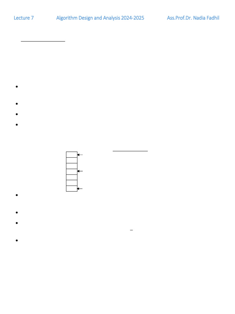 Lec7 Algorithm Design 24-25 Course2 Stage2 | PDF | Computer Programming ...