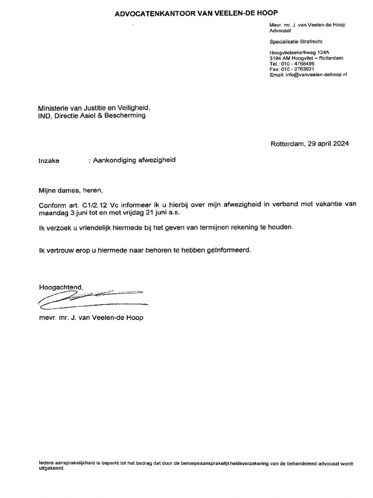 Mededeling Van Advocaat - 5 | PDF