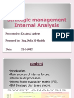 St.internal Analysis & IBM St.plan Final Ppt Mid Term Case
