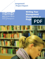 Writing Your Management Project Report