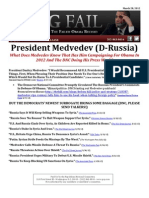 President Medvedev D-Russia