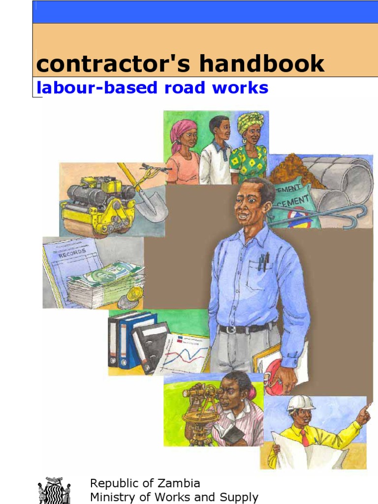 Contractor's Handbook for Road Works | PDF | Sand | Soil