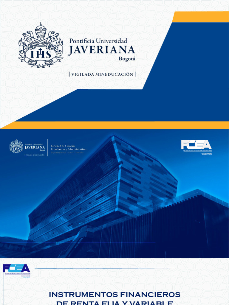 Instrumentos Financieros de Renta Fija y Variable MONITOR | PDF ...