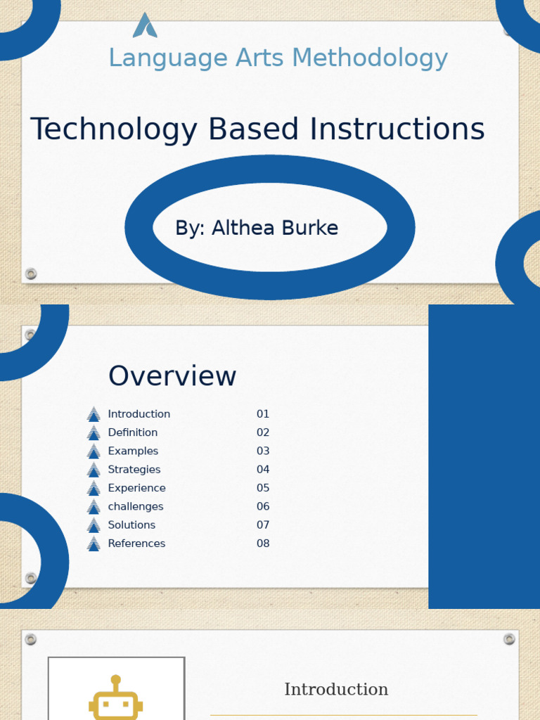 Tecnology Based Instructions | PDF | Cognition | Human Communication