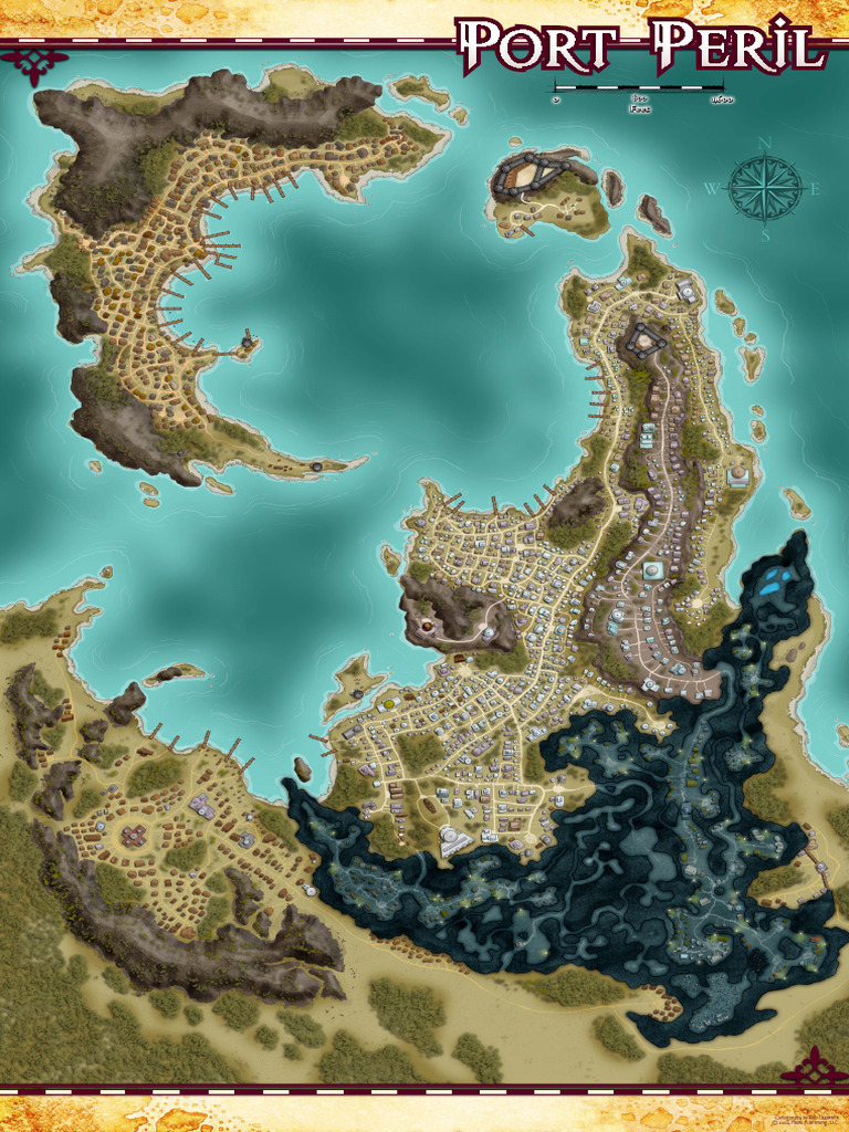 Port Peril Map | PDF