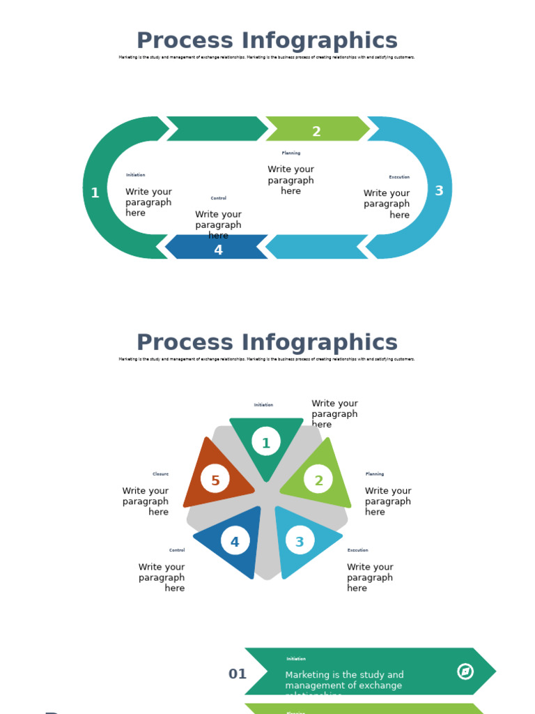 Marketing Process Infographics Guide | PDF