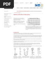 Understanding D/d Ratios in Rigging | PDF