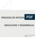 INDUCCION Y DESARROLLO