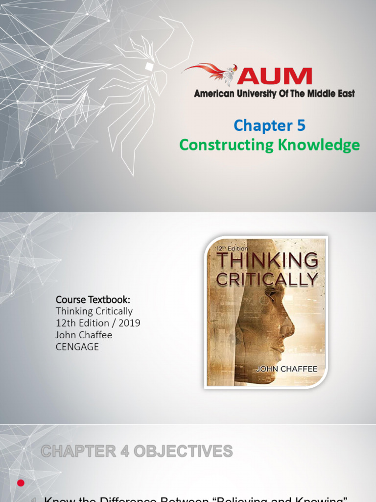 Critical Thinking and Knowledge Evaluation | PDF | Knowledge | Critical ...