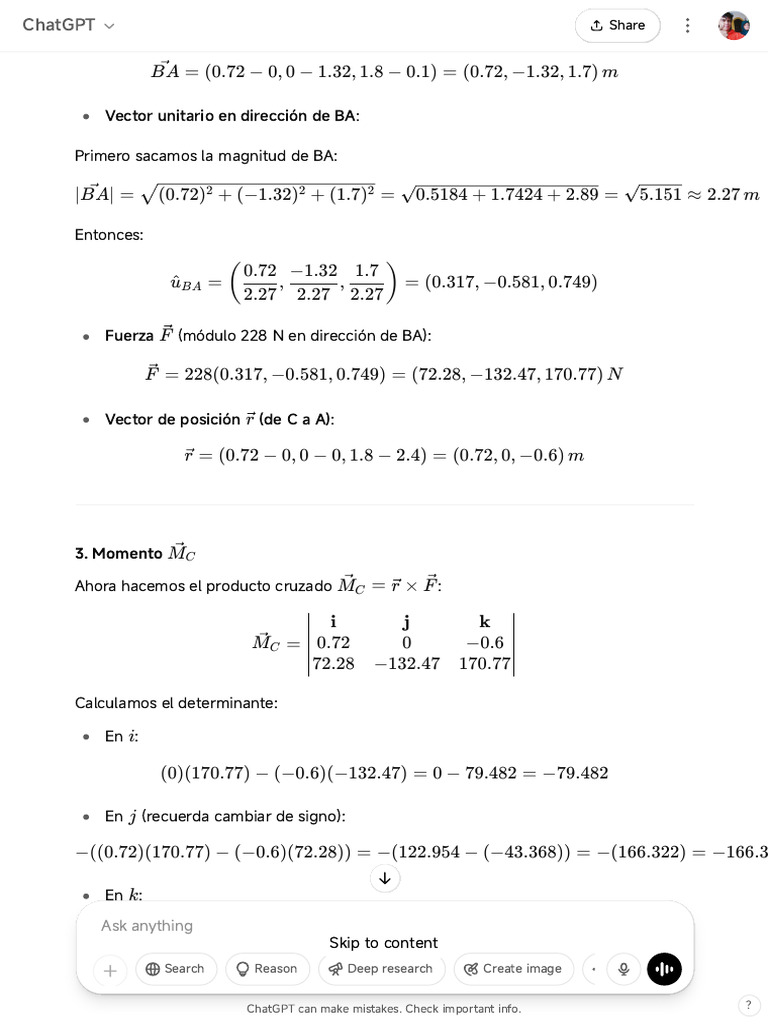 C%C3%A1lculo+de+Momentos+y+Fuerzas 1745808053230 | PDF