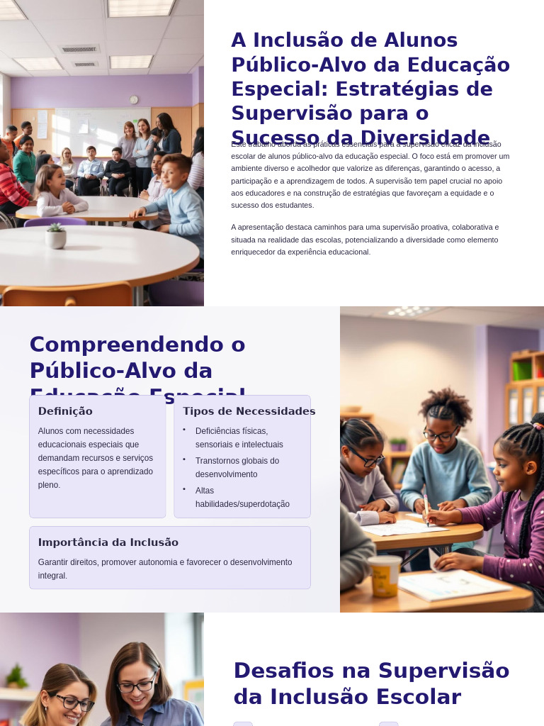 A Inclusao de Alunos Publico Alvo Da Educacao Especial Estrategias de ...