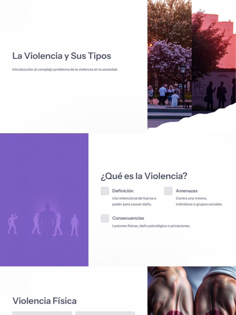 Tipos y Prevención de la Violencia | PDF | Violencia | Violencia doméstica