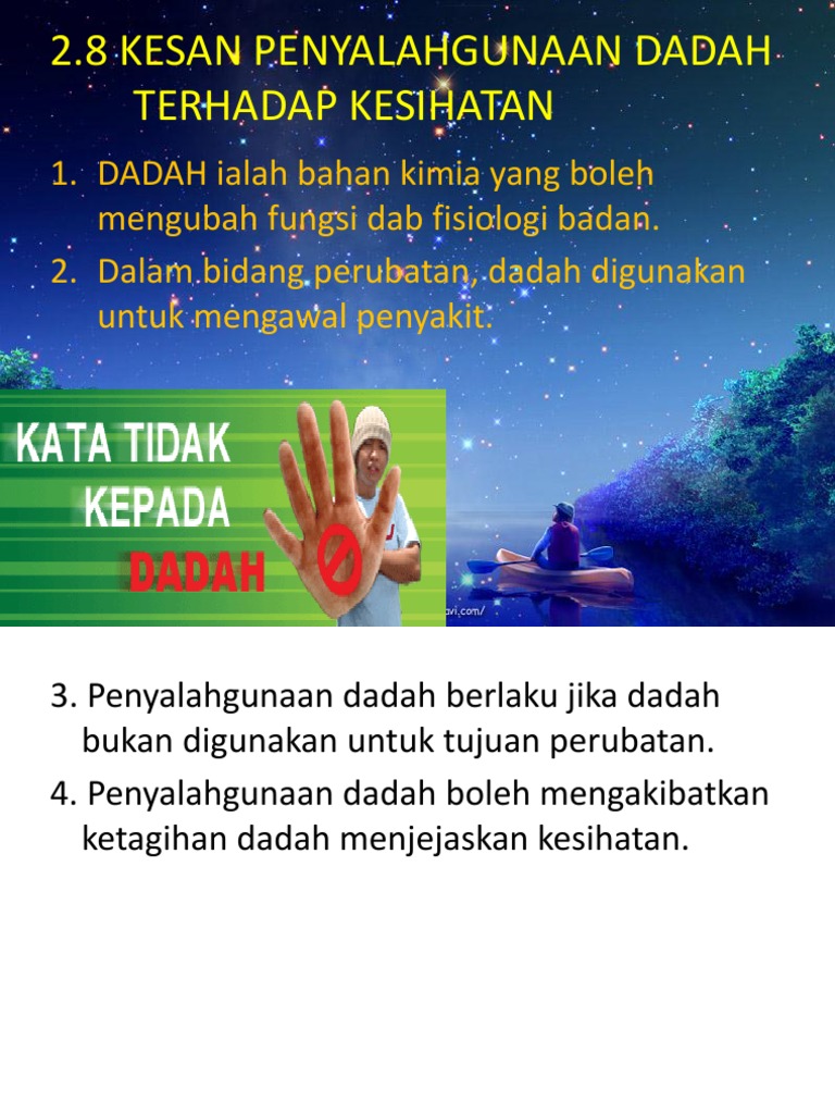 2 8 Kesan Penyalahgunaan Dadah Terhadap Koordinasi Badan Dan Kesihatan Pdf