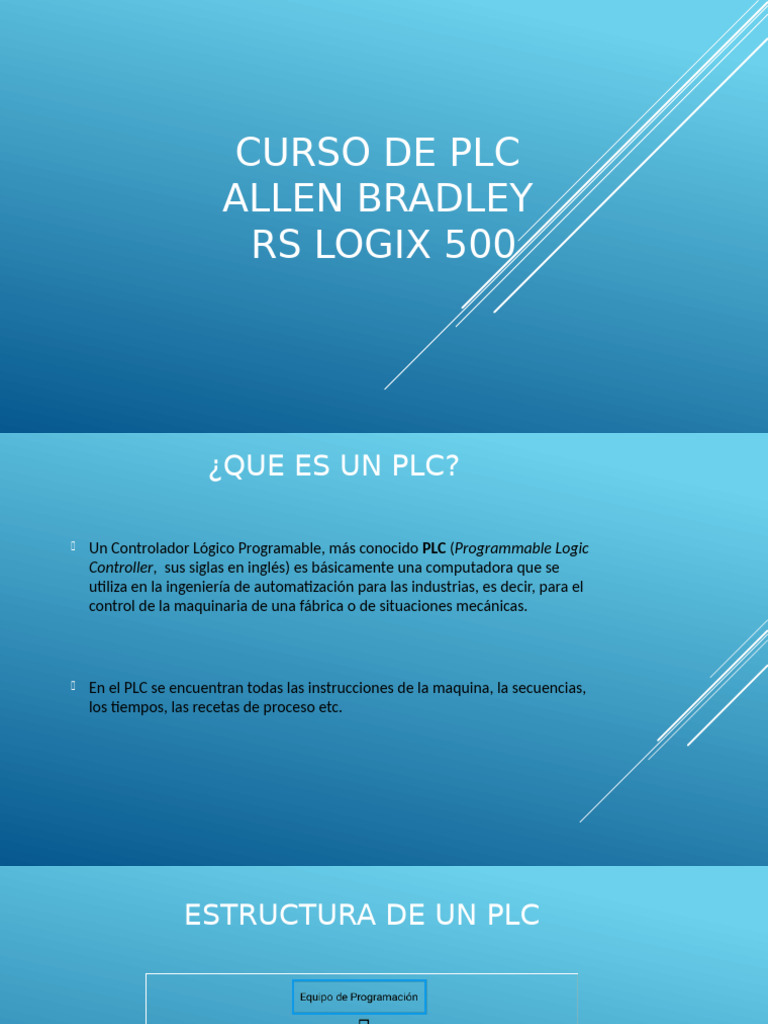 Teoria+PLC | PDF | Controlador lógico programable | Informática