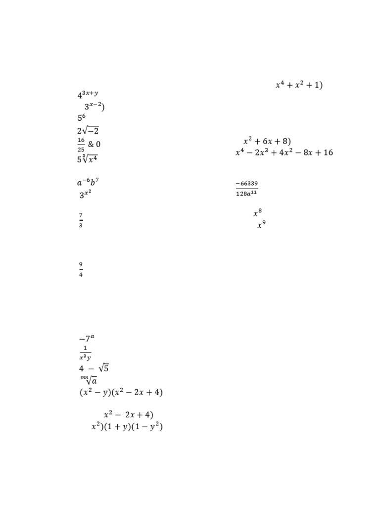 Algebra 1 Answer Key Overview | PDF