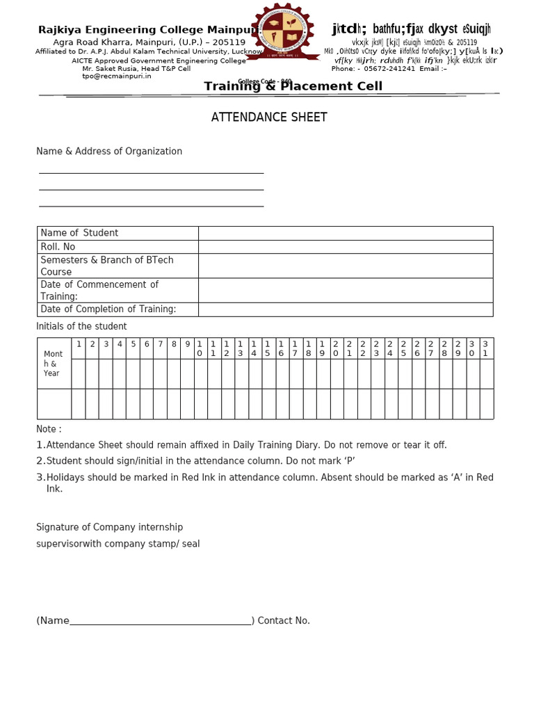 Internship Format Export (2) 25 | PDF