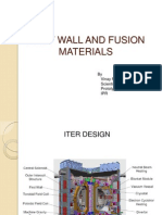 First Wall and Fusion Materials