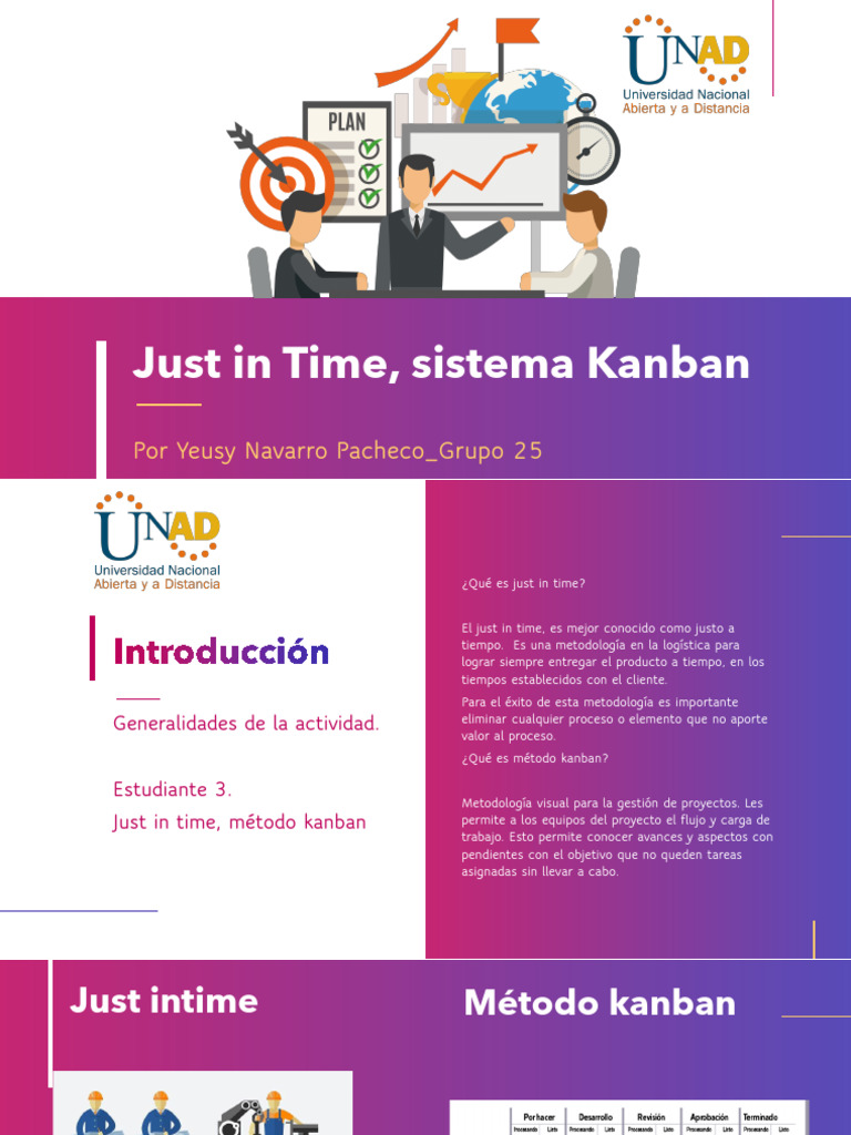 Just in Time | PDF | Lean Manufacturing | Procesos de negocio