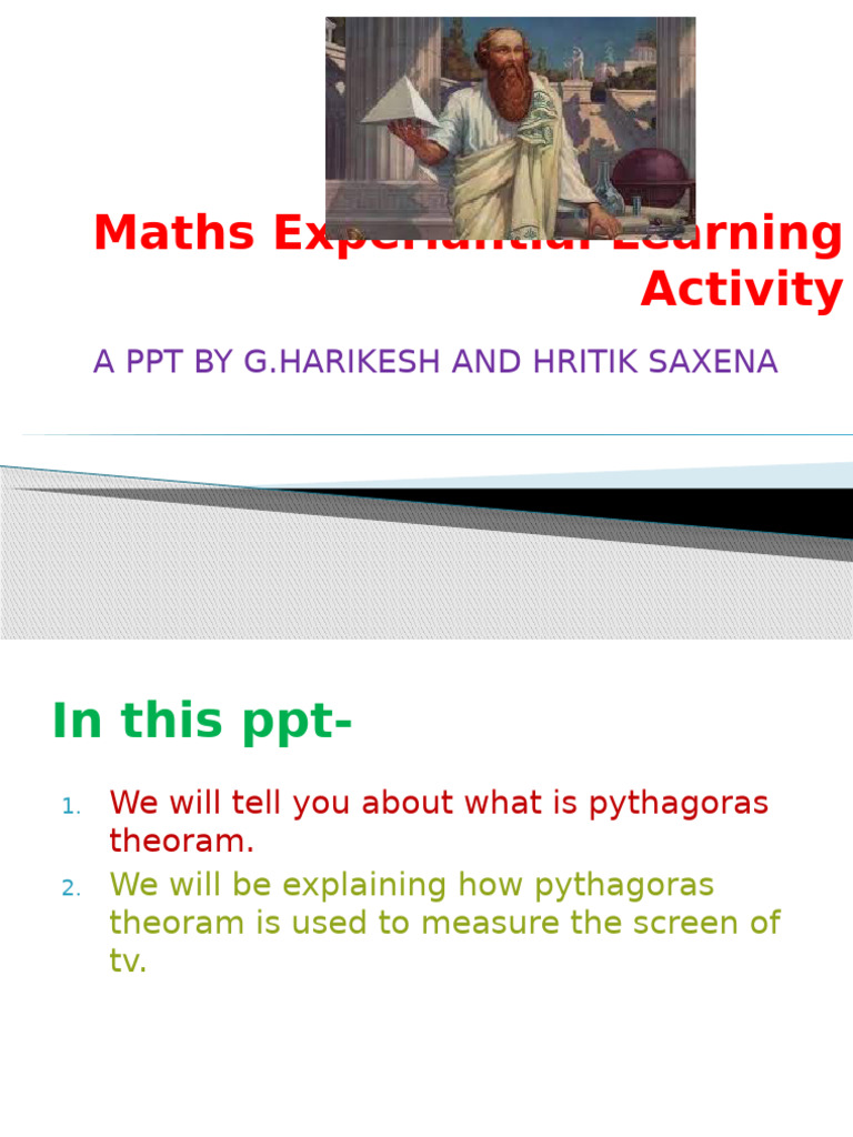 Pythagorean Theorem in Screen Measurement | PDF