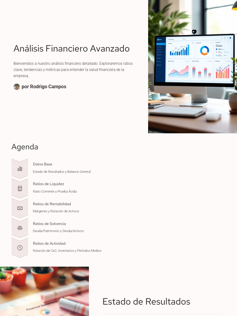 Análisis Financiero: Ratios y Recomendaciones | PDF | Margen bruto ...