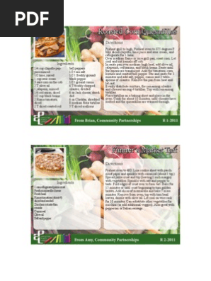 Recipe Card