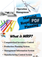 Material Requirement Planning Presentation