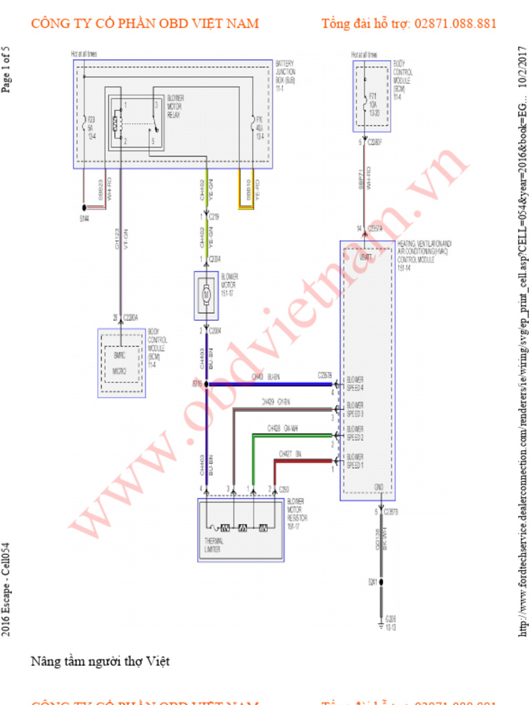 54-1 Manual Climate Control System | PDF